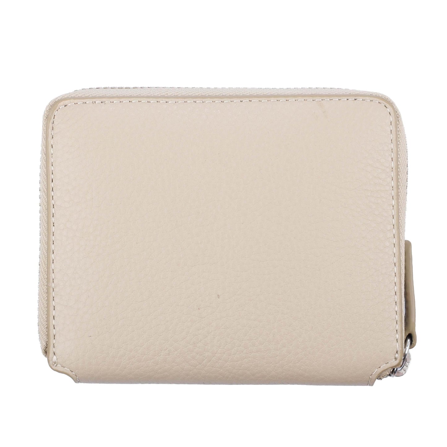Beige - Back - Timberland Square Leather Wallet
