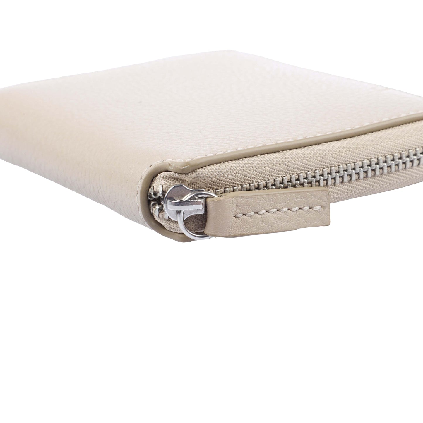 Beige - Side - Timberland Square Leather Wallet
