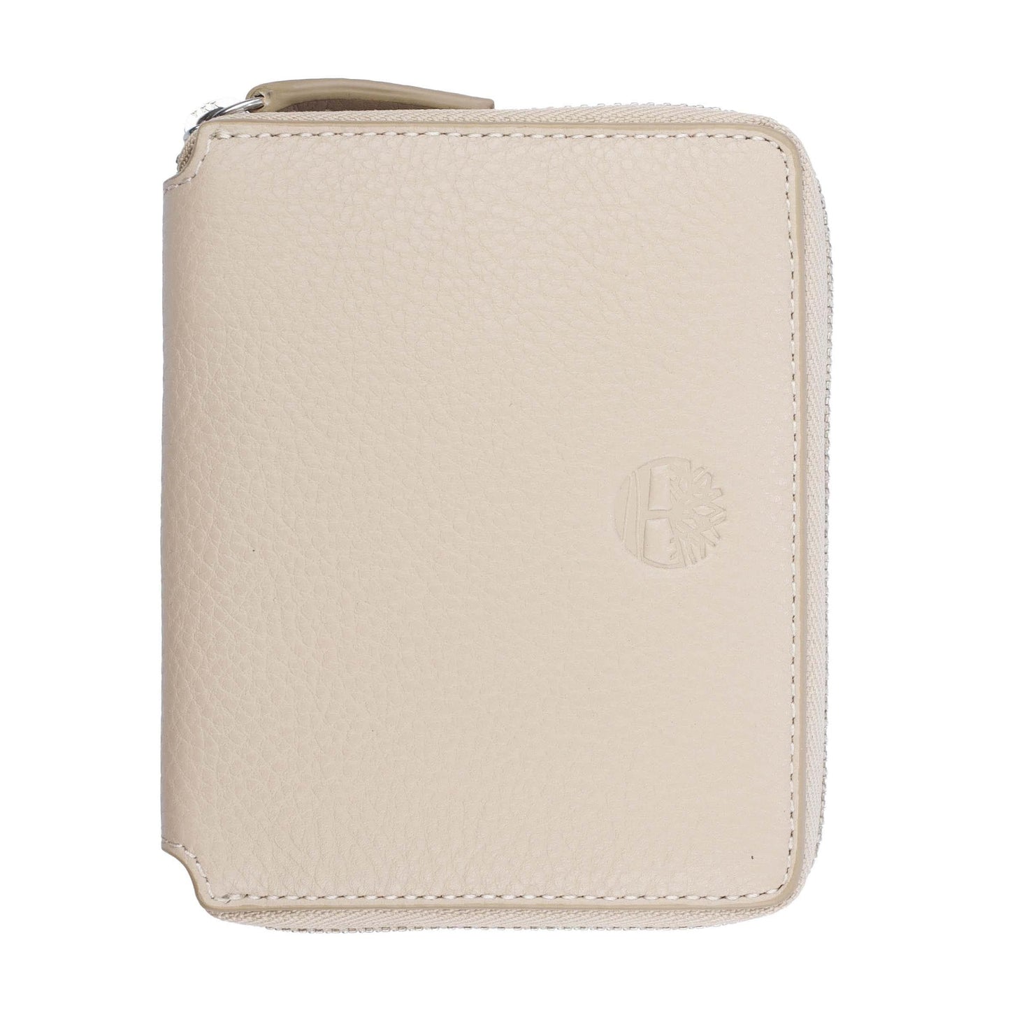 Beige - Front - Timberland Square Leather Wallet