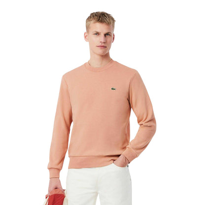Pinkish - Lifestyle - Lacoste Mens Fleece Crew Neck Sweatshirt