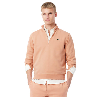Pinkish - Lifestyle - Lacoste Mens Fleece Zipped Sweatshirt
