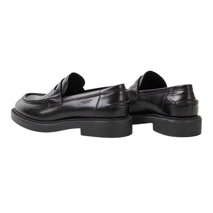 Black - Back - Vagabond Shoemakers Womens-Ladies Alex Leather Loafers