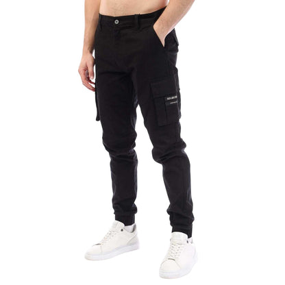 Black - Lifestyle - Duck and Cover Mens Chemmer Woven Trousers