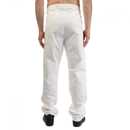 Natural - Back - Boss Mens Satin Stretch Slim Chinos