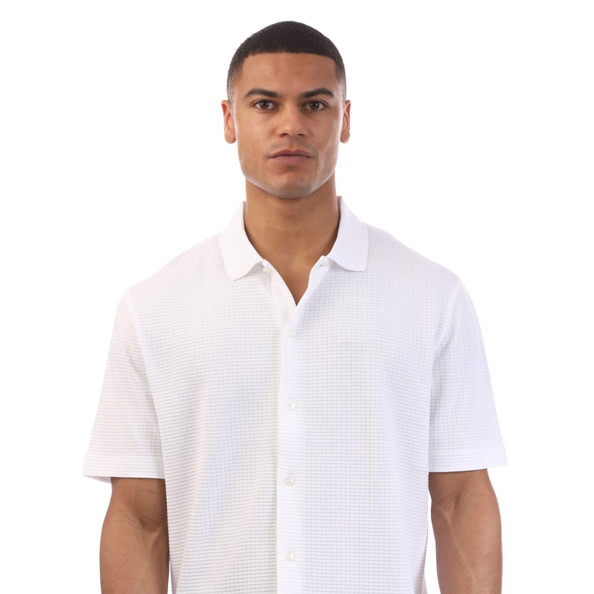 White - Side - Boss Mens C-Palladio Shirt