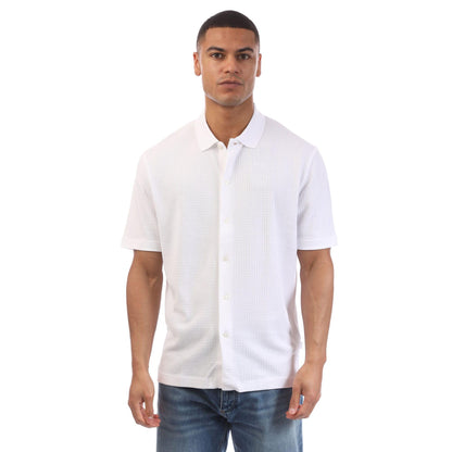 White - Front - Boss Mens C-Palladio Shirt