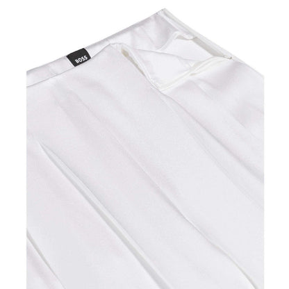 White - Back - Boss Womens-Ladies Tetosa Culottes