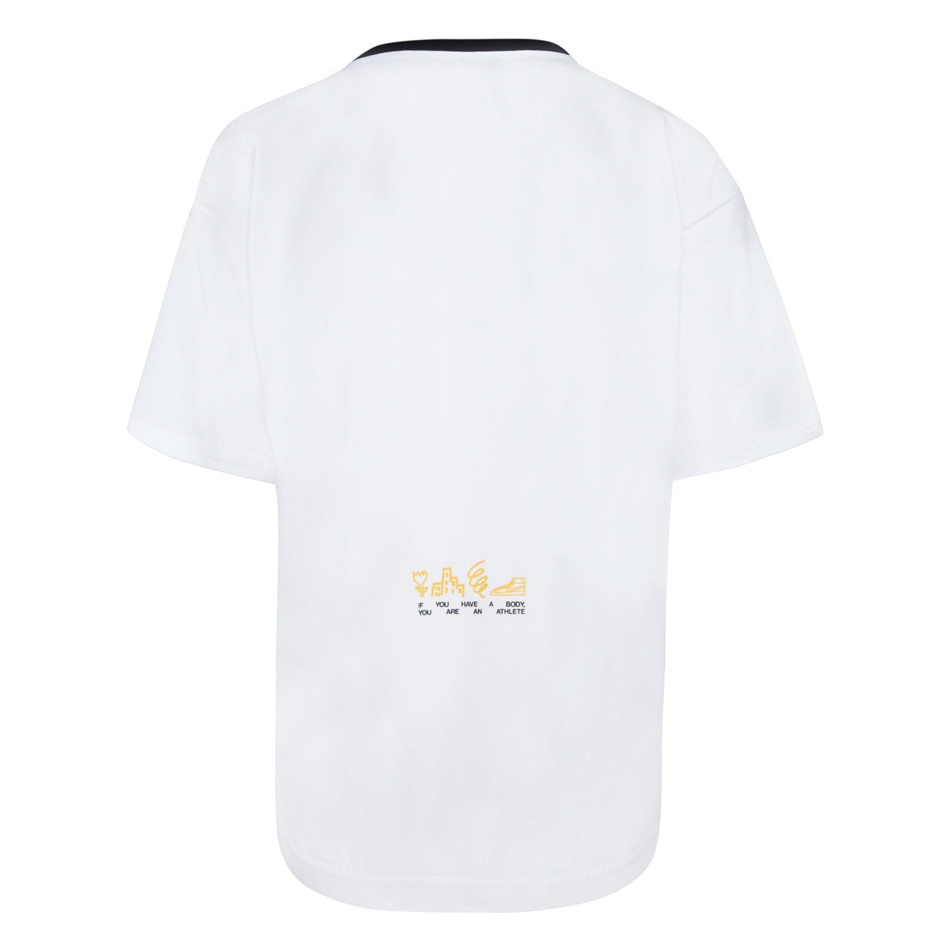White - Back - Nike Childrens-Kids Perf Select Short-Sleeved T-Shirt