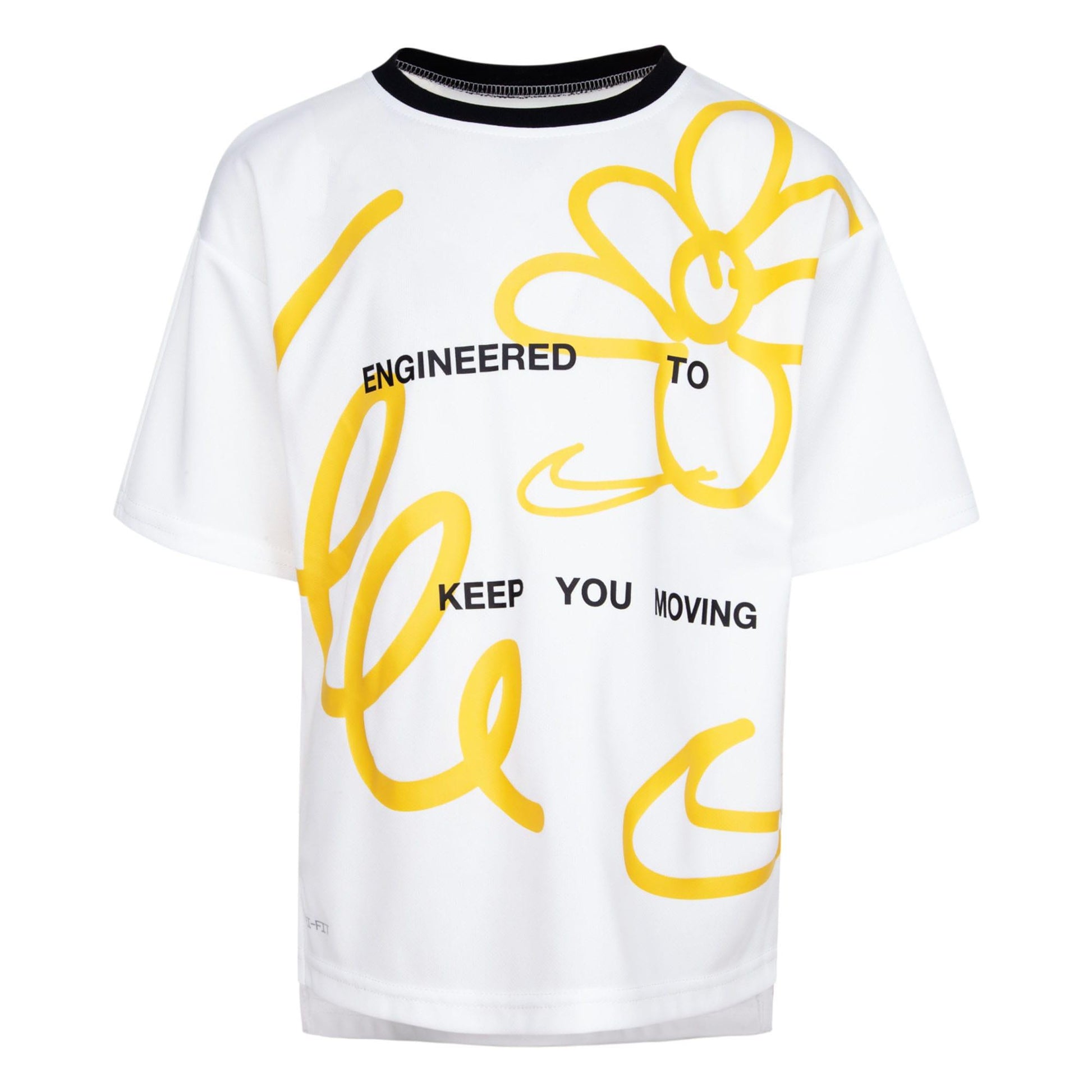 White - Front - Nike Childrens-Kids Perf Select Short-Sleeved T-Shirt