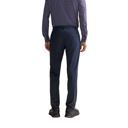Blue - Back - Boss Mens P-Genius Slim Trousers
