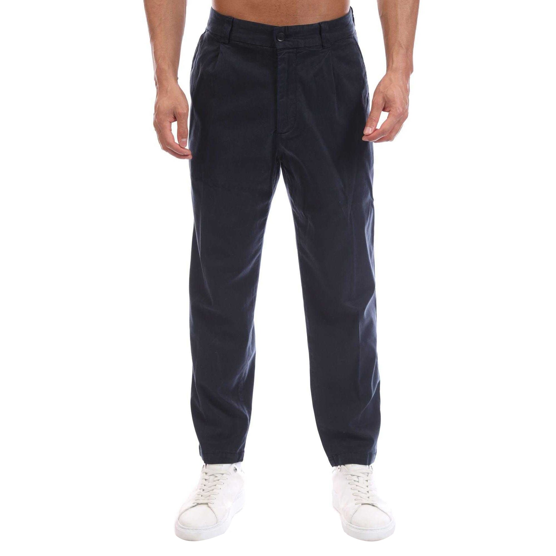 Blue - Front - Boss Mens C-Perin Trousers