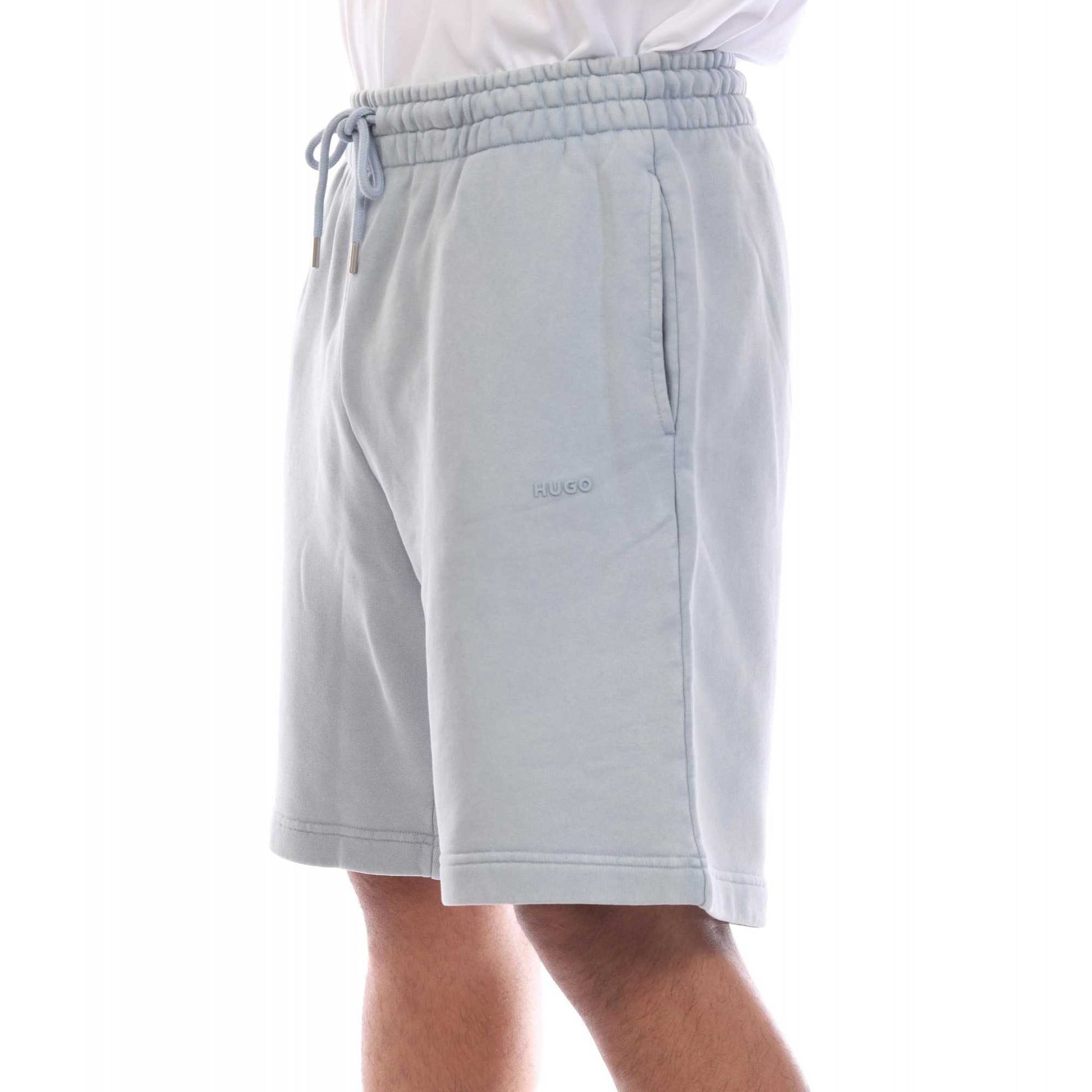 Blue - Side - Hugo Mens Dupaly Shorts