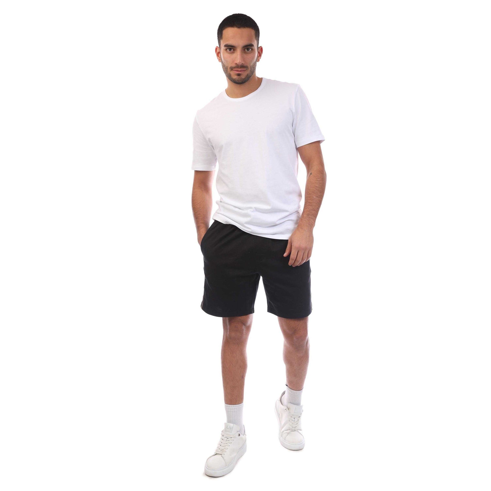 Black - Lifestyle - Boss Mens Iconic Shorts