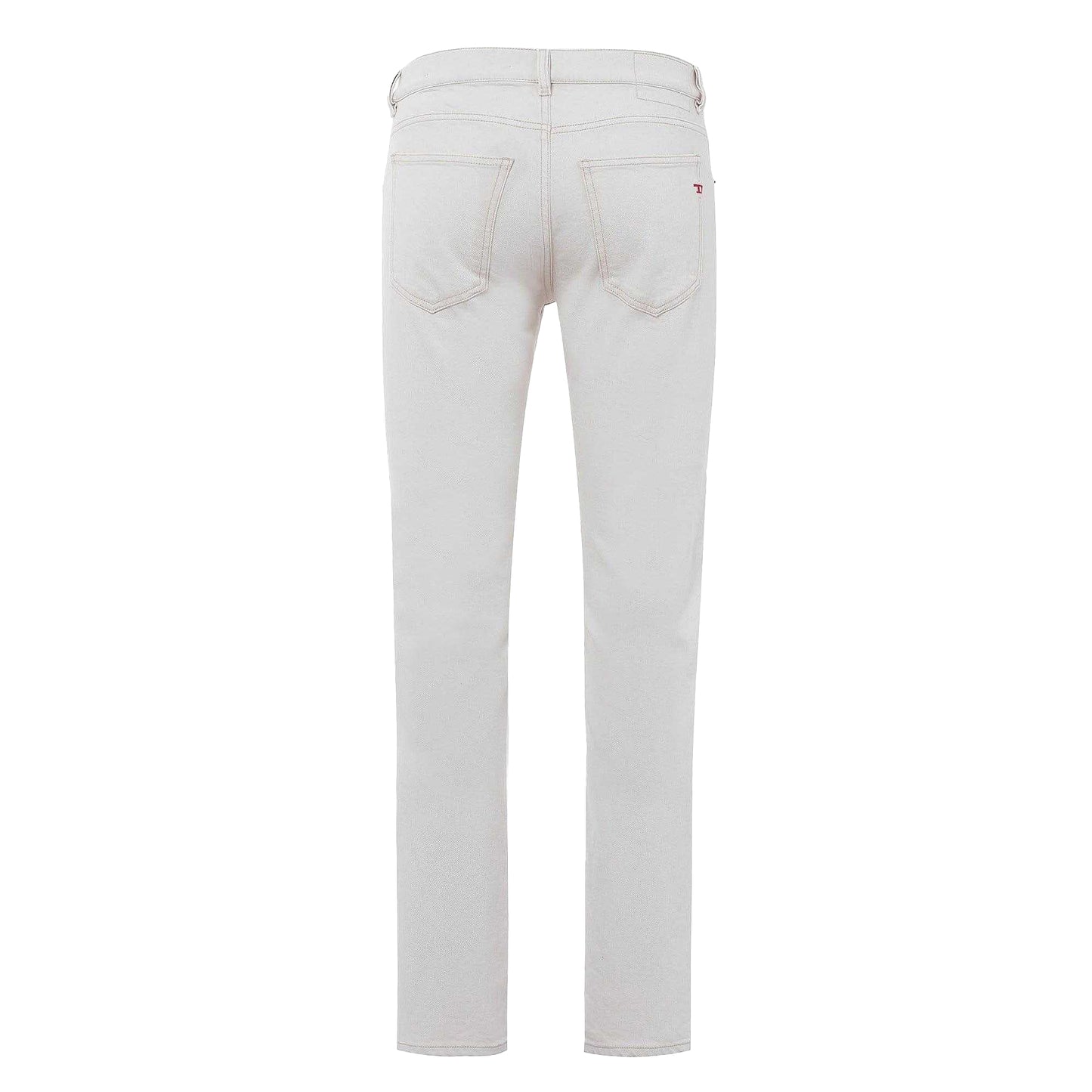 White - Back - Diesel Mens 2019 D-Strukt Slim Jeans