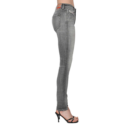 Black-Grey - Lifestyle - Diesel Womens-Ladies 2015 Babhila Skinny Jeans
