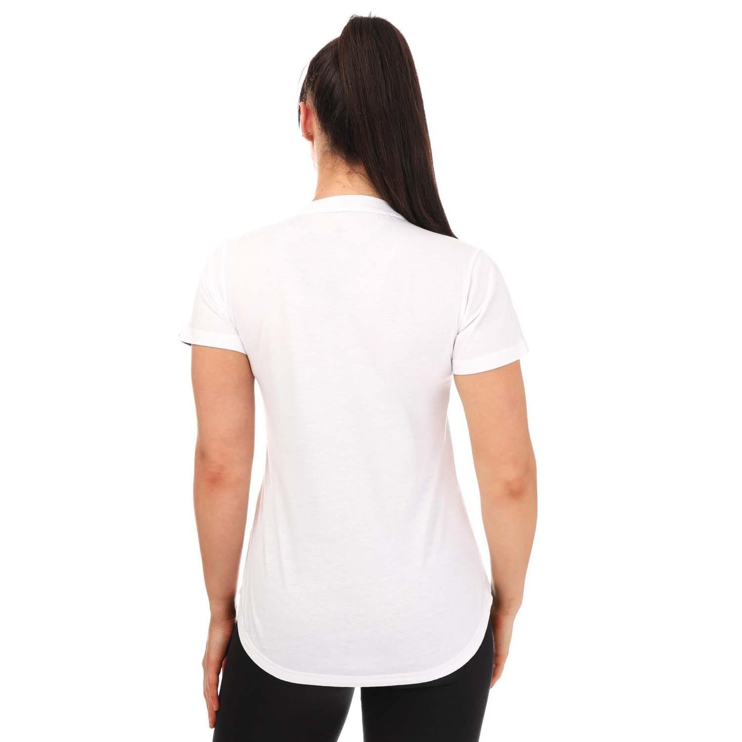 White-Black - Back - Adidas Womens-Ladies Terrex Graphic Pocket T-Shirt