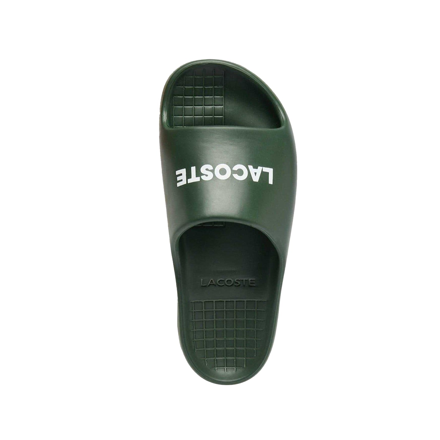 Green - Side - Lacoste Mens Serve 1.0 Sliders