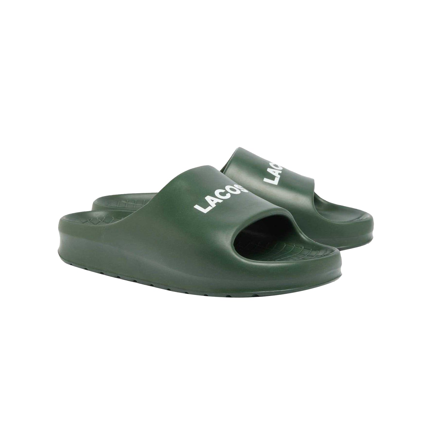Green - Front - Lacoste Mens Serve 1.0 Sliders
