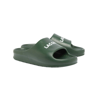 Green - Front - Lacoste Mens Serve 1.0 Sliders