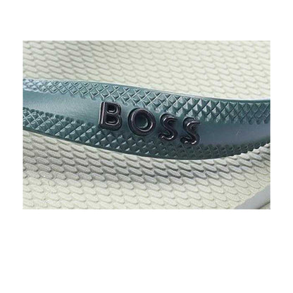 Green - Pack Shot - Boss Mens Tracy Flip Flops