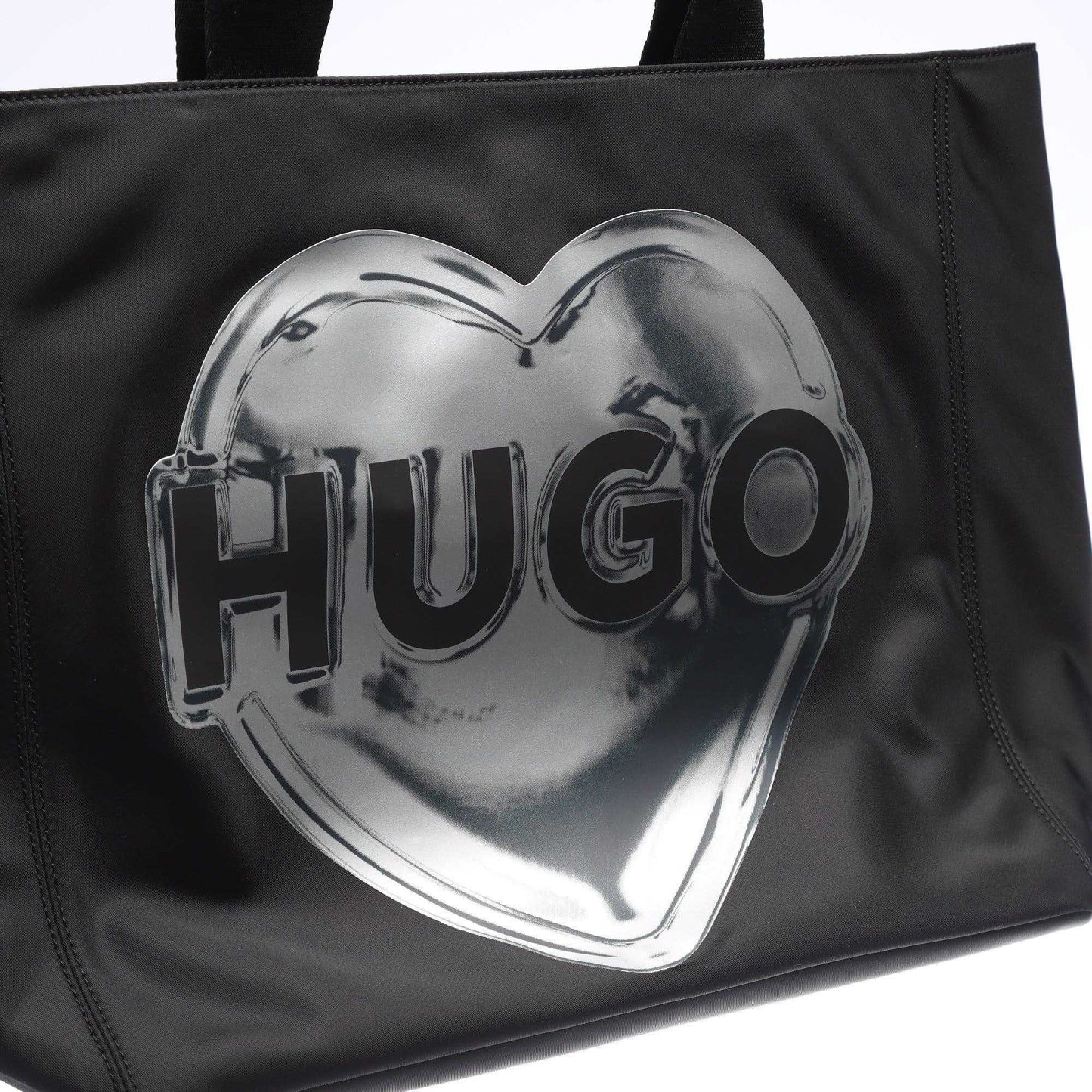 Black - Side - Hugo Becky Tote Bag