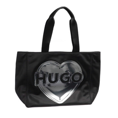 Black - Front - Hugo Becky Tote Bag