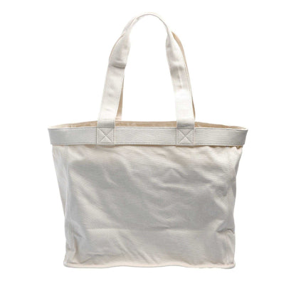 White - Back - Hugo Becky Canvas Tote Bag