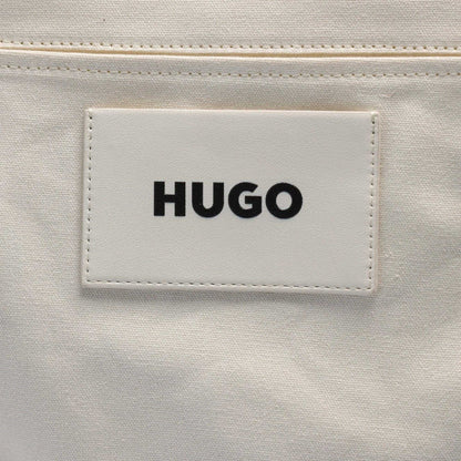 White - Pack Shot - Hugo Becky Canvas Tote Bag