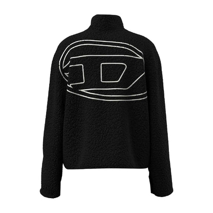 Black - Back - Diesel Mens F-Chibi Full Zip Sweatshirt