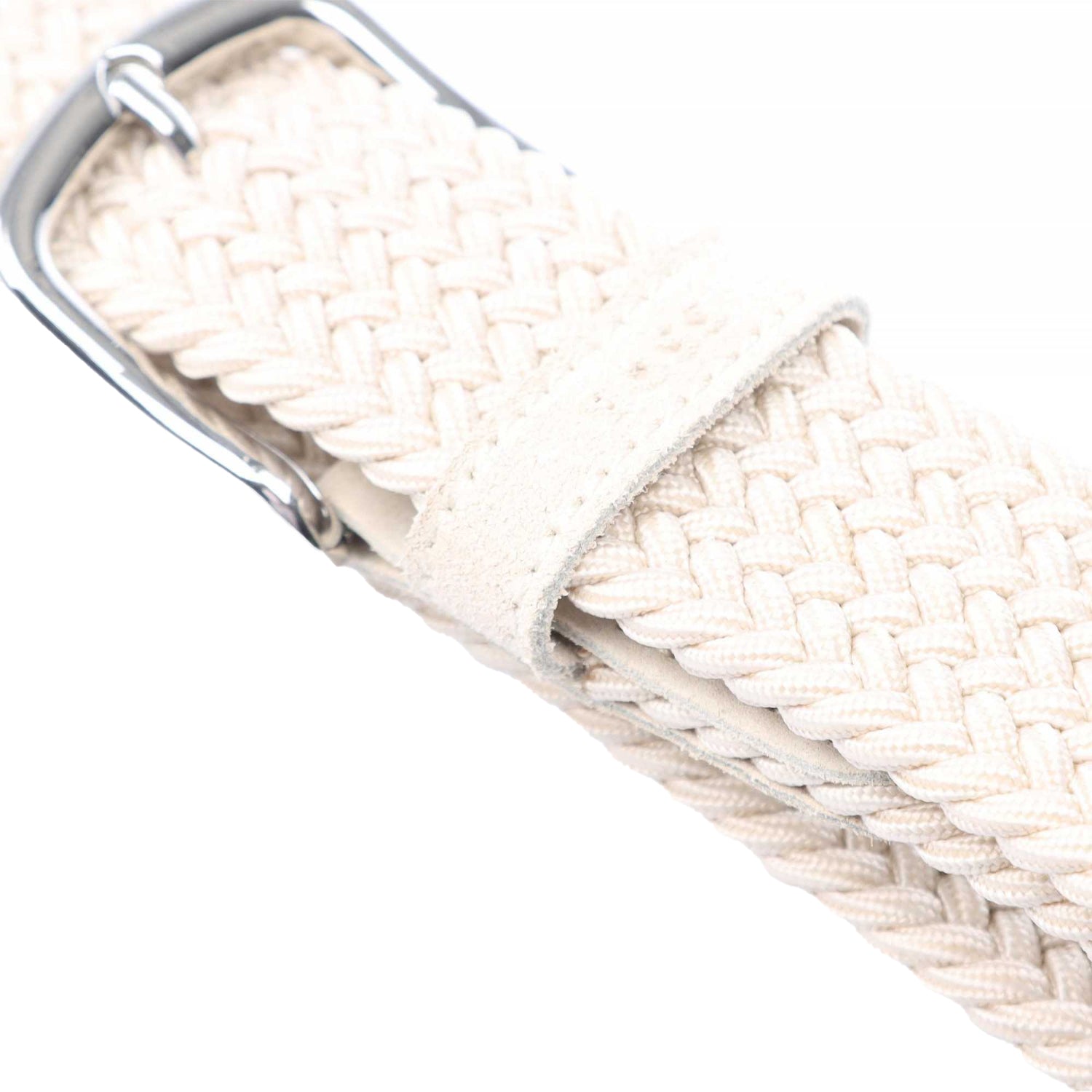 Beige - Side - Boss Unisex Adult Sash Woven Waist Belt