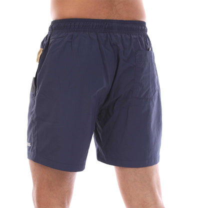 Navy - Lifestyle - Boss Mens Louis Stripe Swimming Trunks