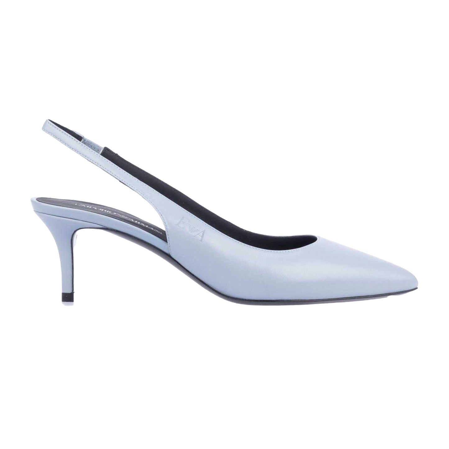 Blue - Side - Emporio Armani Womens-Ladies High Heels
