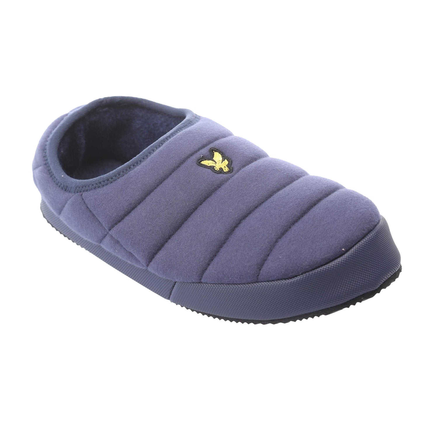 Navy - Front - Lyle & Scott Mens Valentine Slippers