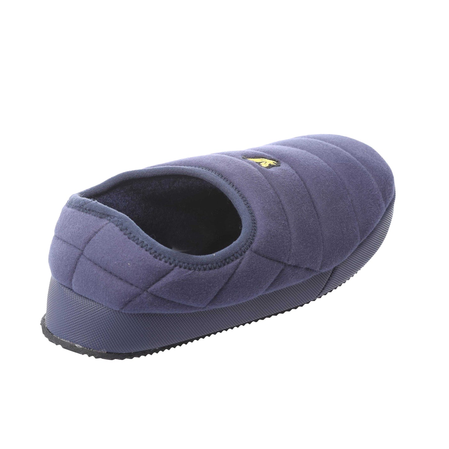 Navy - Back - Lyle & Scott Mens Valentine Slippers