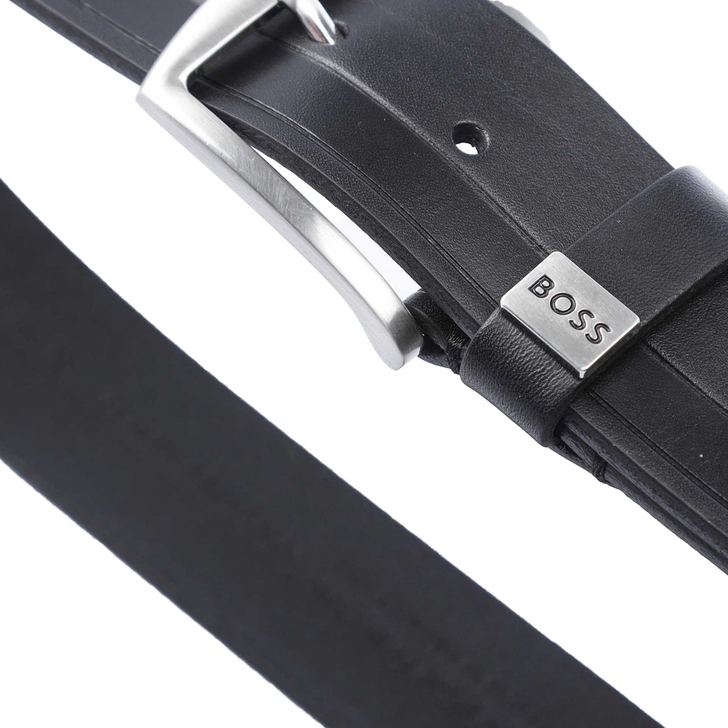 Black - Pack Shot - Hugo Boss Saltrio Belt