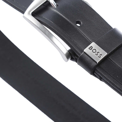 Black - Pack Shot - Hugo Boss Saltrio Belt