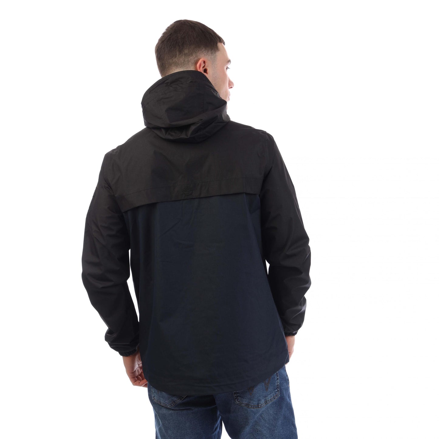 Black - Back - Timberland Mens Benton Waterproof Shell Jacket