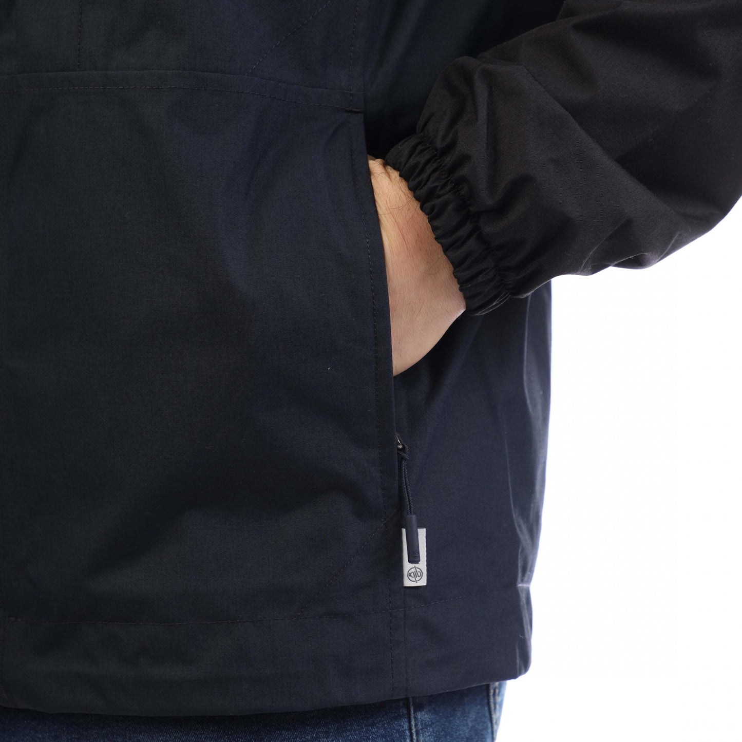 Black - Lifestyle - Timberland Mens Benton Waterproof Shell Jacket