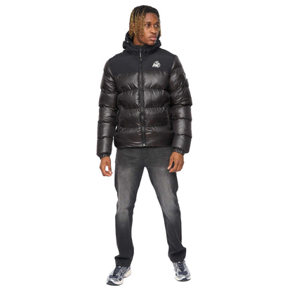 Black - Side - Kings Will Dream Mens Summs Puffer Jacket