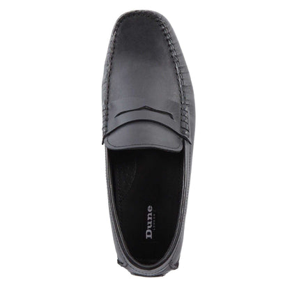 Black - Lifestyle - Dune London Mens Brantley Saddle Loafers