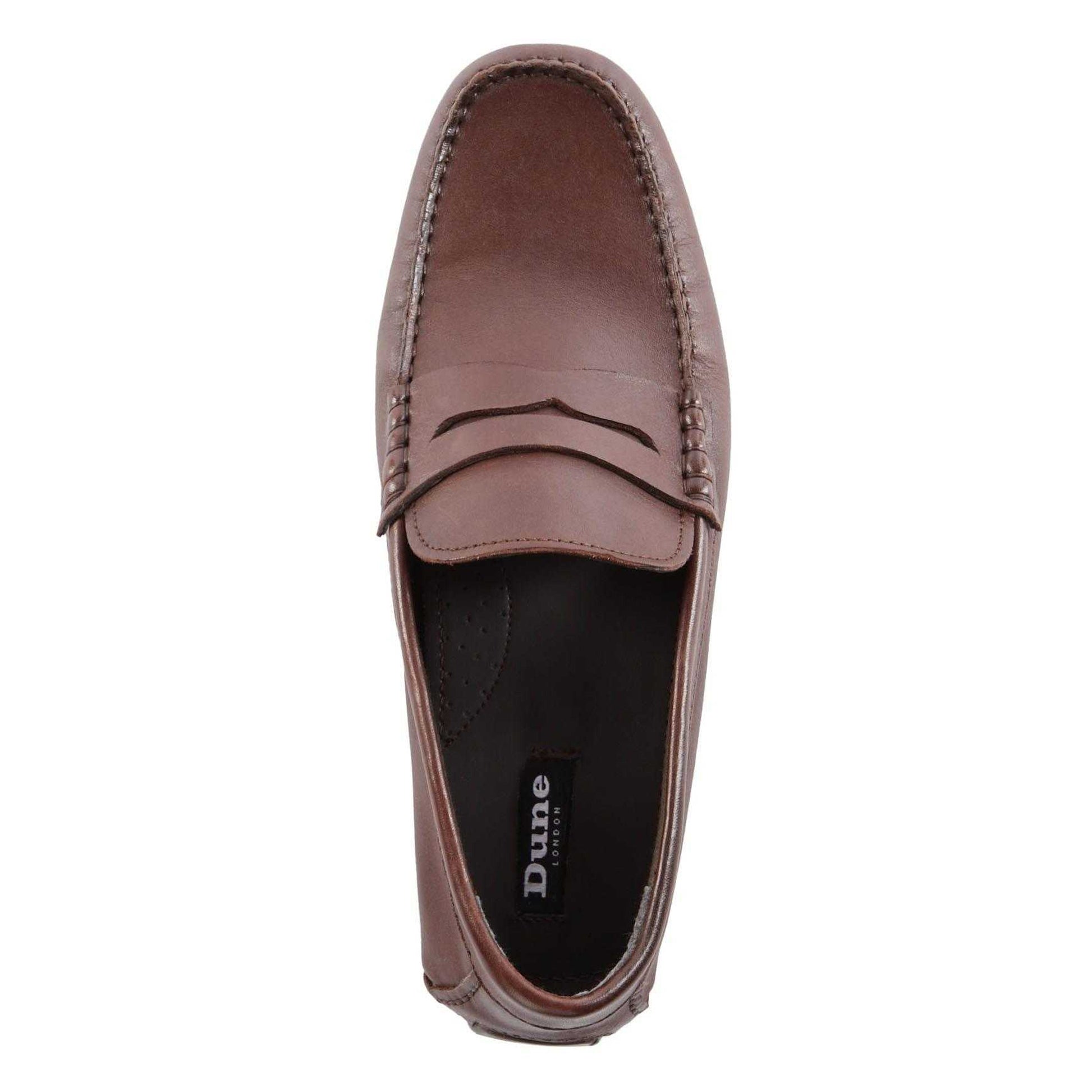 Brown - Lifestyle - Dune London Mens Brantley Saddle Loafers