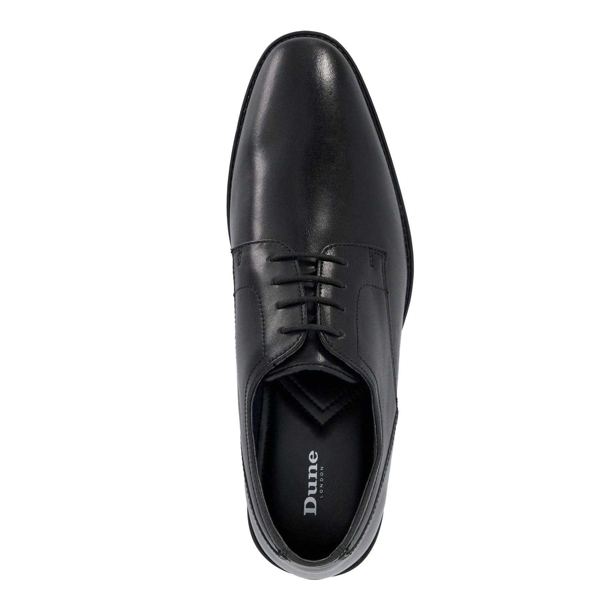 Black - Lifestyle - Dune London Mens Leather Formal Shoes