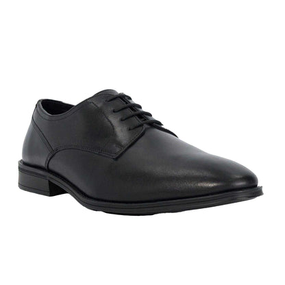 Black - Front - Dune London Mens Leather Formal Shoes