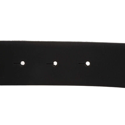 Black - Lifestyle - Boss Icon Leather Buckle Waist Belt
