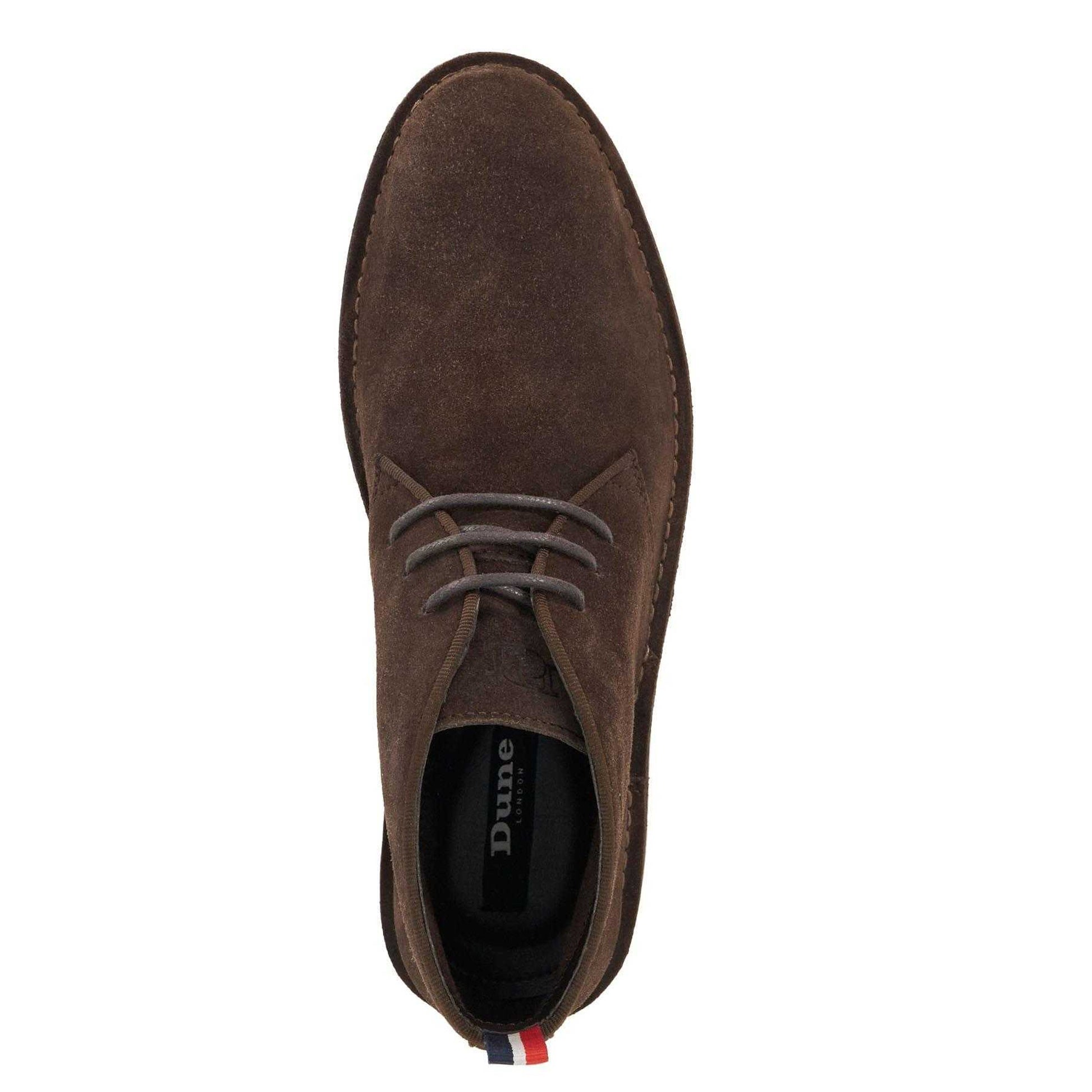 Brown - Lifestyle - Dune London Mens Creed Casual Chukka Boots