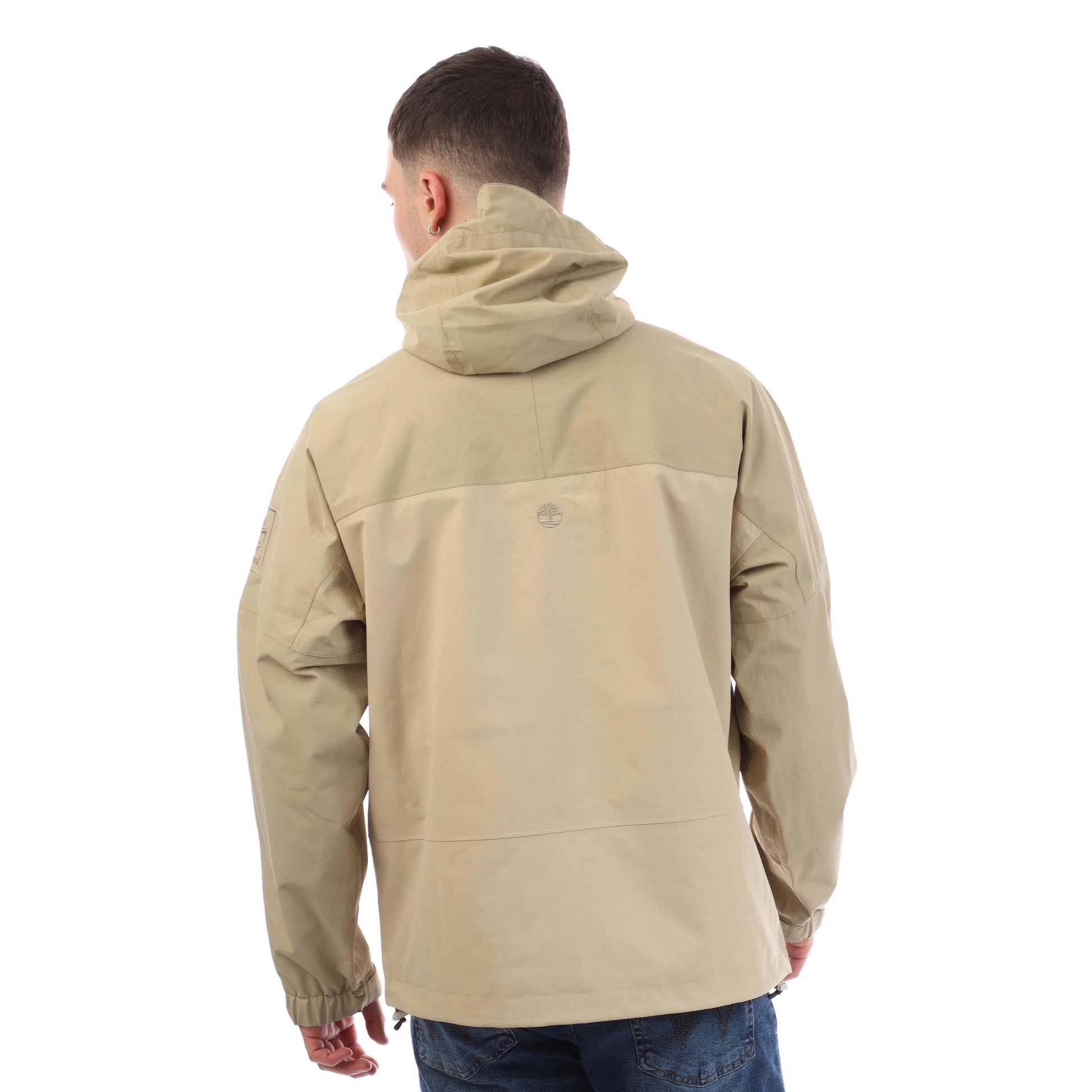 Brown - Back - Timberland Mens Winnick Waterproof Shell Jacket