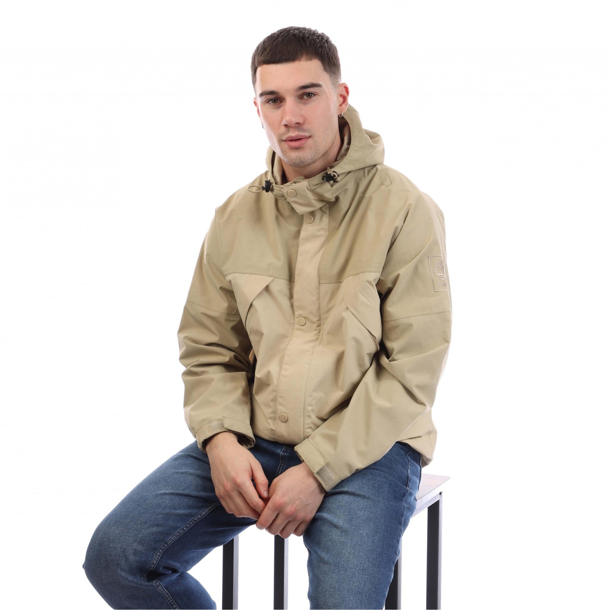 Brown - Lifestyle - Timberland Mens Winnick Waterproof Shell Jacket