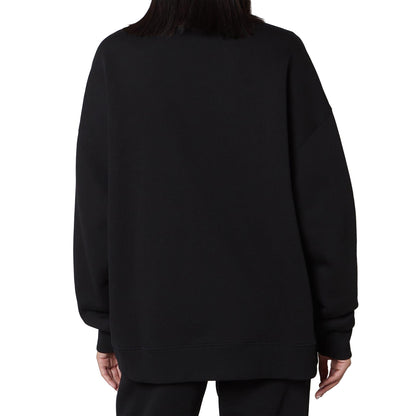 Black - Back - Rotate Sunday Womens-Ladies Logo Sweatshirt