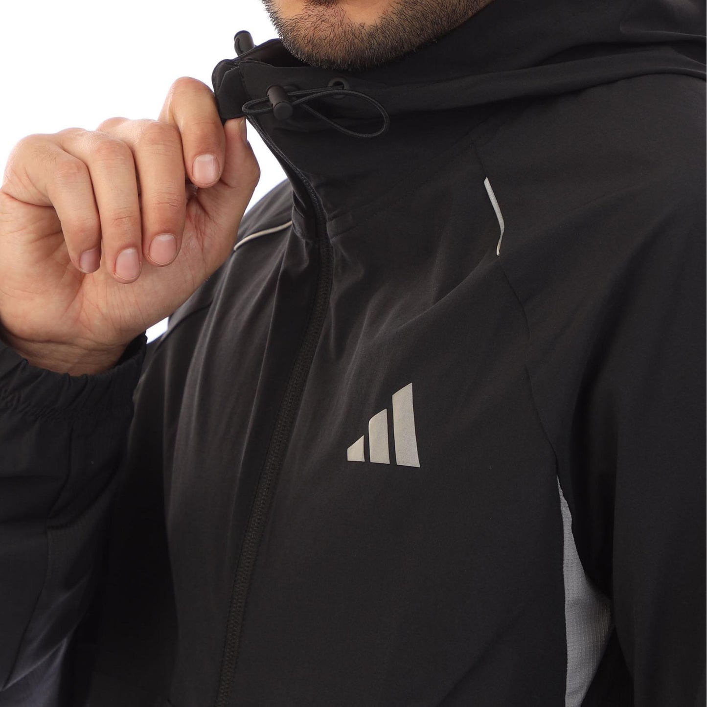 Black - Side - Adidas Mens Climacool Woven Track Jacket