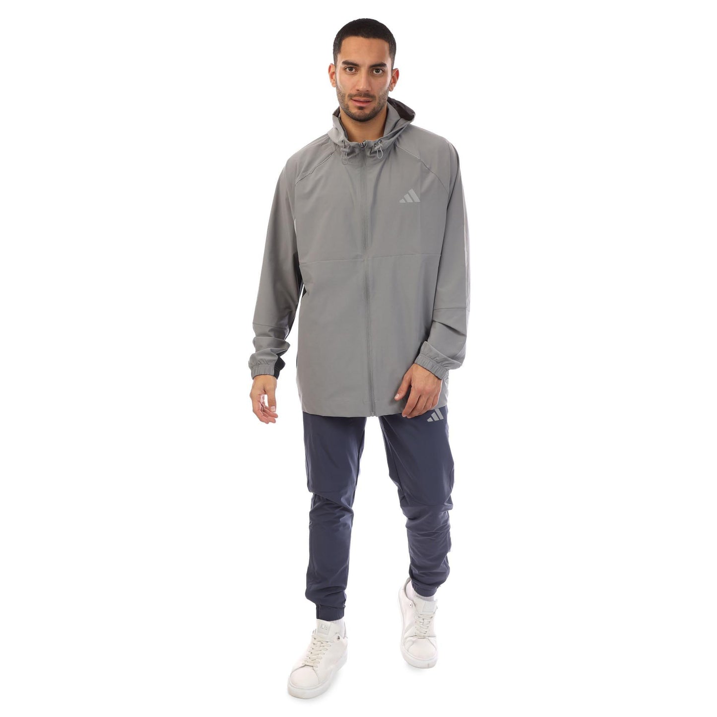 Grey - Lifestyle - Adidas Mens Climacool Woven Track Jacket